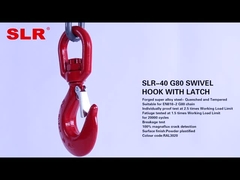SLR040-G80 SWIVEL HOOK WITH LATCH